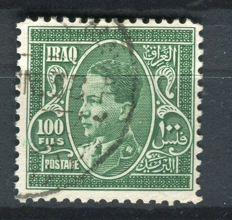 IRAQ; 1934 early Ghazi issue used 100f. value 