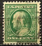 U.S.A.; 1908; Sc. # 331;  Used Wmk. 191 Single Stamp