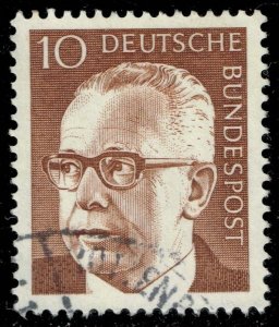 Germany #1029 Gustav Heinemann; Used