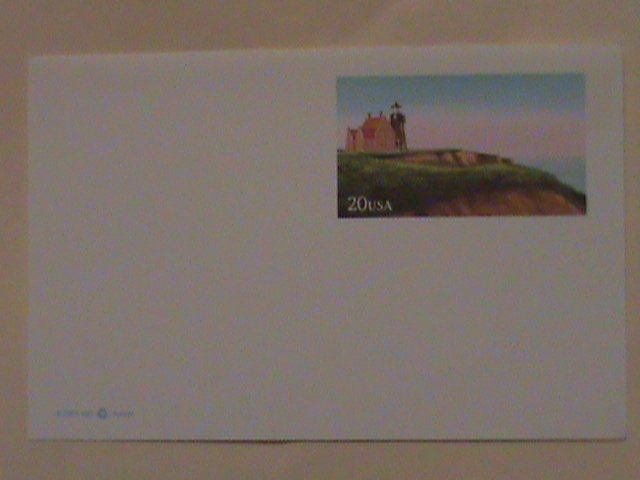 ​UNITED STATES-1997-RED HOUSE IN THE BEAUTIFUL LANDSCAPE MNH POST CARD-VF