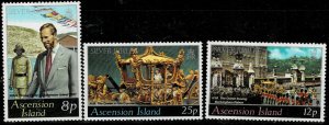 ASCENSION ISLAND   1977 QUEENS SILVER JUBILEE MNH