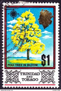 TRINIDAD & TOBAGO 1969 QEII $1 Multicoloured SG352 FU