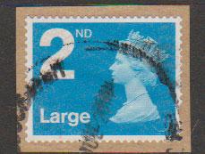 GB QE II Machin SG U2953 - 2nd brt blue -No Date - Source  B