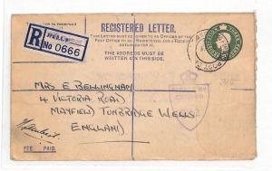 GB Registered Letter Field Post Office Tunbridge Wells Cover PTS c1945 AT139