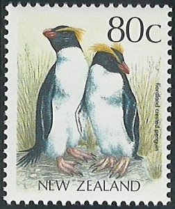 Scott: 927 - New Zealand - Birds: Fiordland Crested Penguin, MNH