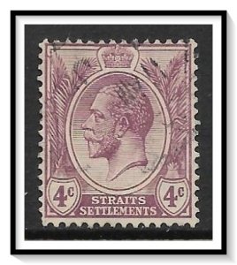 Straits Settlements #153 KG V Used