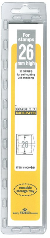 Scott Mount 26 x 215 mm  (Scott 1049 Clear)