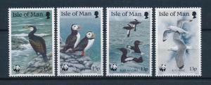 [53482] Isle of Man 1989 Birds Vögel Oiseaux Ucelli WWF  MNH