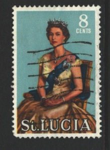 St Lucia Sc#187 Used