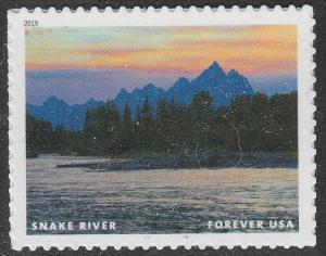 US 5381e Wild and Scenic Rivers Snake River forever single MNH 2019