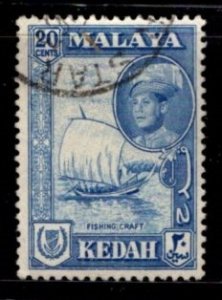 Malaya - Kedah - #89 Fishing Craft/ Sultan Badlishah - Used