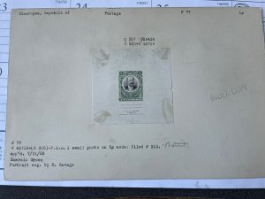 Nicaragua 167 Index Card from ABNCo Archives Unique item KSPhilatelics (CH35004)