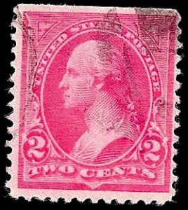 # 267a USED PINK GEORGE WASHINGTON