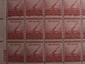 ​UNITED STATES 1940 SC# 900- NATIONAL DEFENCE-90 MM ANTI-AIRCRAFT GUN-MNH- VF