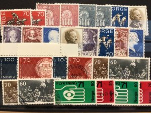 Norway 1970  mounted mint or  used Good Quality stamps  Ref  62164