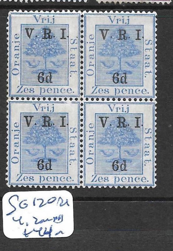 ORANGE FREE STATE  (P3005B)  TREE VRI   6D/6D  SG 120 BL OF 4,  2  MNH