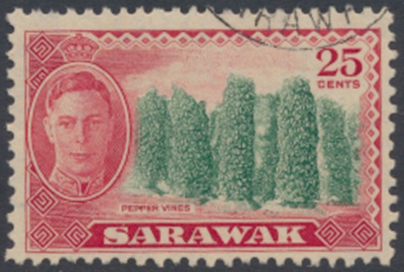 Sarawak   SG 181  SC#  190  Used see details & scans