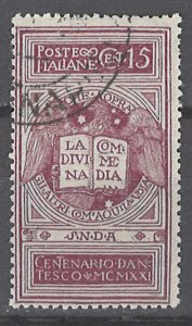 COLLECTION LOT # 2426 ITALY #133 1921 CV=$32