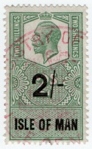 (I.B) George V Revenue : Isle of Man 2/-