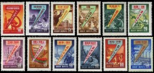 Russia/USSR 1959, 7-Year Production Plan,Scott # 2244-55,VF MNH** (PT-14)