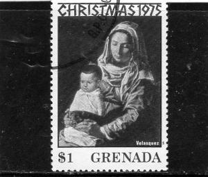 Grenada 1975 Christmas used