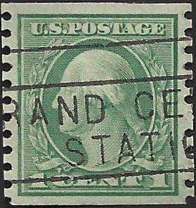 # 490 Used Green George Washington