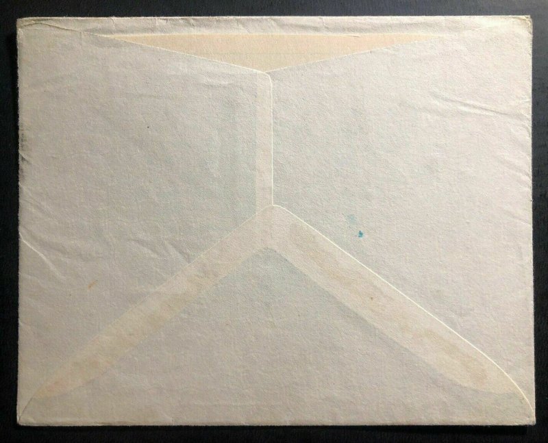 1937 Tanger Morocco British Agencies Cover To South Bend IN USA