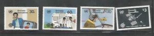 GREN. GRENADINES - 1982 -World Communications Year-Perf 4v Set-Mint Never Hinged