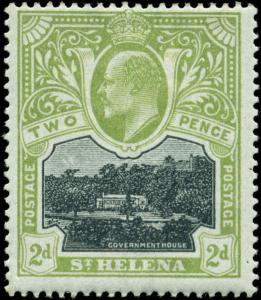 Saint Helena Scott #52 Mint