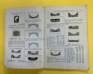 1932 Stanley Gibbons Inc. Descriptive & Illustrated Price List of U.S & B.N.A.