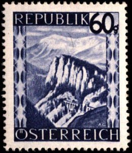 Austria #483-488, Complete Set(2), 1946-1947, Never Hinged