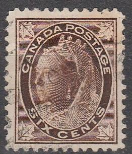 Canada #71 F-VF Used CV $40.00  (A6342)