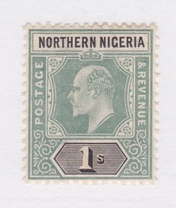 NORTHERN NIGERIA  25a lightly hinged DEEP COLOUR