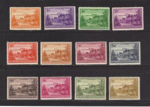 Norfolk Island 1-12, F-VF, MH