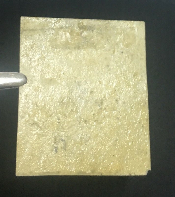 MOMEN: GREAT BRITAIN SC #2 PENNY BLACK IMPERF MINT OG H £12,500 LOT #60001-32