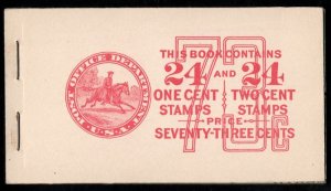 US #804b, 806b BK93 COMPLETE COMBO BOOK, VF/XF mint never hinged, POST OFFICE...