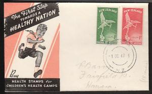 New Zealand B28-9 Health Pencil FDC