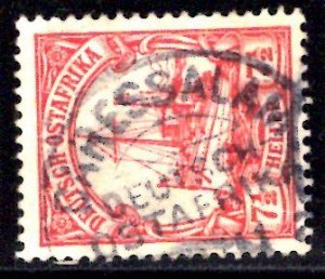 German East Africa (DOA) #33,  part Daresalaam index a cancel -  CV€30