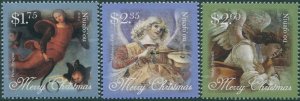 Niuafo'ou 2013 SG393-395 Christmas set MNH