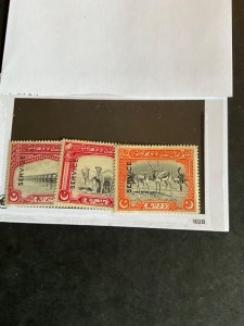 Stamps Pakistan-Bahawalpur Scott 011-3 hinged