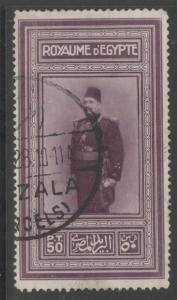 EGYPT SG134 1926 KING FUAD FINE USED