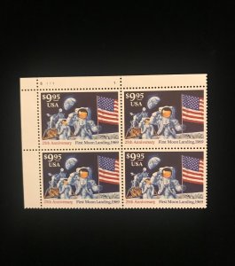 2842 Plate Block of 4, MNH, Express Mail