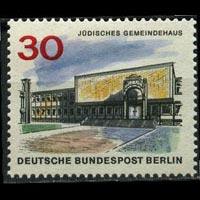 GERMANY-BERLIN 1966 - Scott# 9N226 Community Center 30p NH