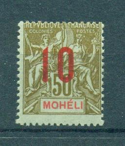 Moheli sc# 22 mlh cat value $3.50
