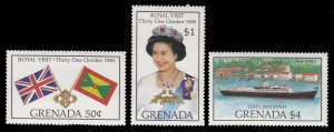 Grenada 1323 - 1325 MNH