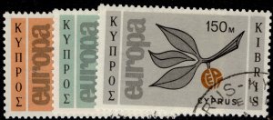 CYPRUS QEII SG267-269, 1965 europa set, FINE USED.