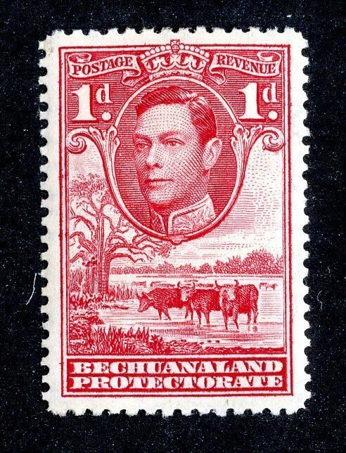 1938  Bechuanaland  Sc #124 mlh*cv. $3 ( 9528 BCXX )
