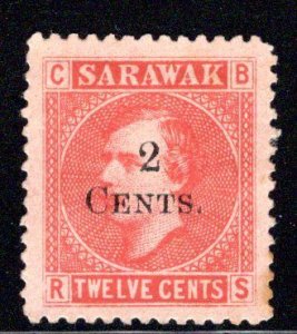 Sarawak #33, MH,  CV $4