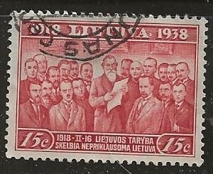 Lithuania ^ Scott # 306 - Used