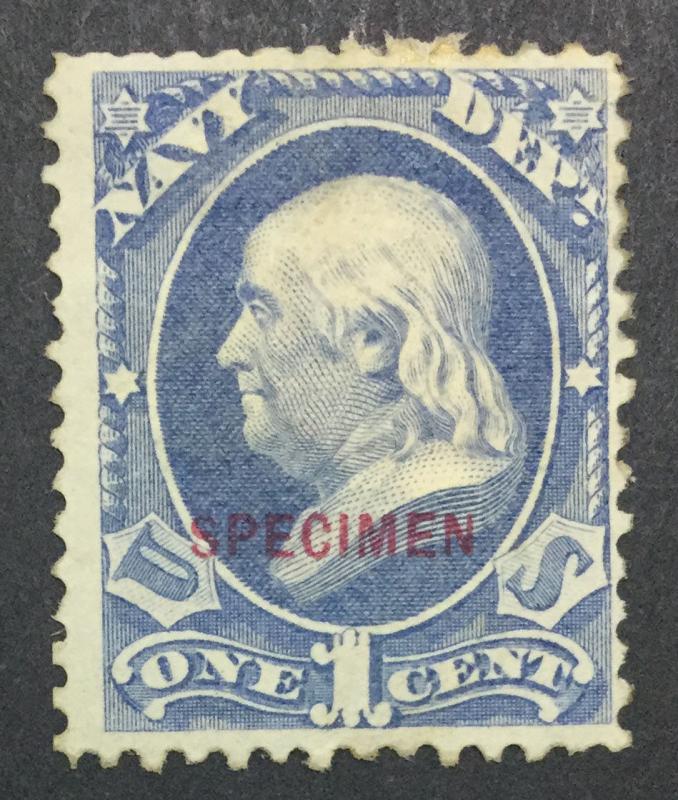 MOMEN: US #O35s SPECIMEN UNUSED $35 #20477